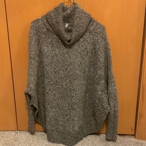 Lea & Nicole Turtleneck Poncho Sweater *Stitch Fix*